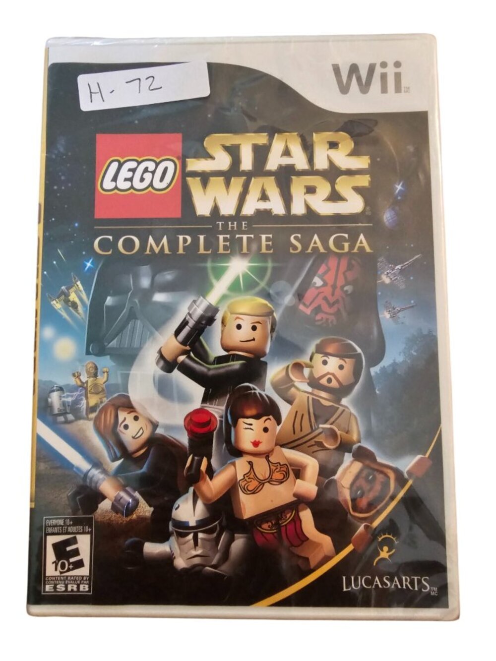 Lego Star Wars The Complete Saga Wii Game - ESRB 10+ - LucasArts